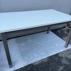 ★ ダイニング テーブル 約72x135x80cm 作業台　机