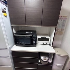 値下げしました。ニトリ　キッチンボード　ゾロ100KB DBR