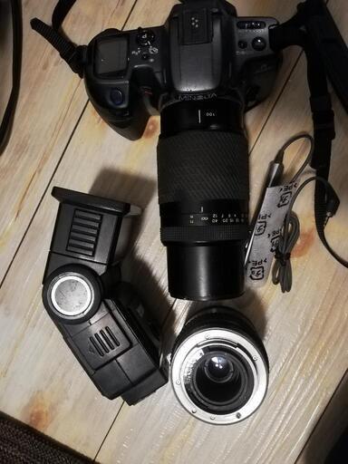 （値下げします）一眼レフカメラ　動作未確認のためジャンク扱いで。