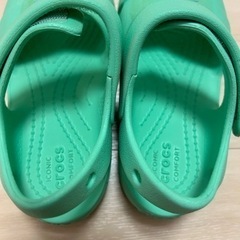 （お取引終了）★クロックス サンダル★17.5㎝★C10★女の子★中古の画像