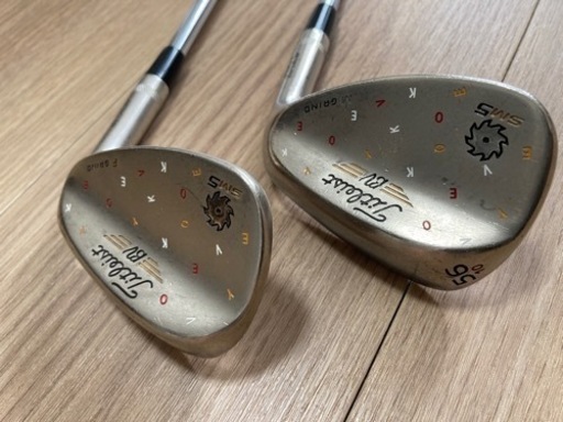 【希少！】タイトリスト　ボーケイSM５ゴールドニッケル(52°/56°）　ウェッジ