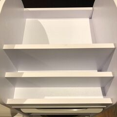 ▼値下げ▼【展示品・未使用品】絵本棚 おかたづけラック 木製 子供部屋 リビング収納  参考価格19,990円 ?自社配送時?代引き可?(現金、クレジット、スマホ決済対応)