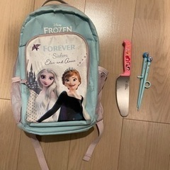 アナ雪　プリンセス　3歳　4歳　5歳　リュック　箸　はし　こども...