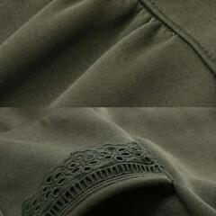 新品未使用✨暖か長袖ワンピース👗の画像