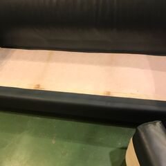 【愛品館八千代店】ヴィットマン　総本革3人掛ソファ　AURAの画像
