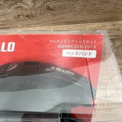 【レガストック江東店】バッファロー BSHSHCS310BK 両耳ヘッドバンド式ヘッドセット 4極の画像