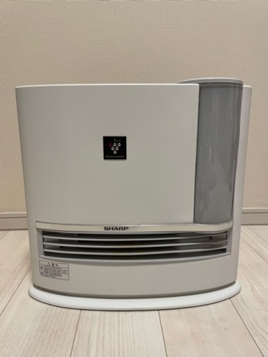 【SHARP : HX−G120−W】加湿セラミックファンヒーター