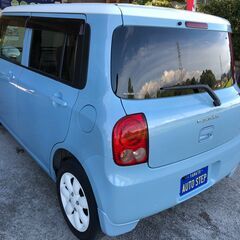 奈良 ラパン X 検査2年付き ホワイトグリル　スマートキー プッシュスタートの画像