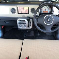 奈良 ラパン X 検査2年付き ホワイトグリル　スマートキー プッシュスタートの画像