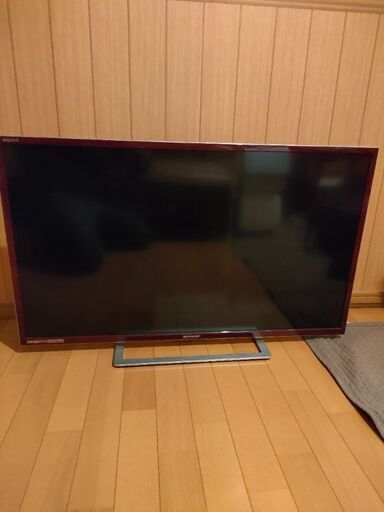 12/21まで引取限定　40型液晶テレビ 【高画質/高精細/広視野角/倍速液晶/録画対応/LED/フルHD/HDMI/リモコン】 40V型 液晶テレビモニター Sharp AQUOS LC-40F5 【動作品】