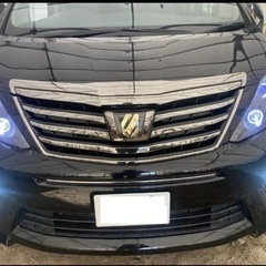 アルファード20系 LED プロジェクター HID イカリング ...
