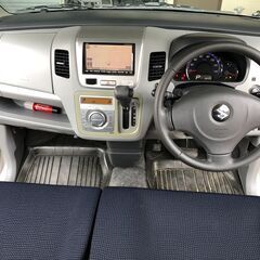 奈良 ワゴンR！検査付 ナビ・テレビ  バックカメラ  プッシュスタートの画像