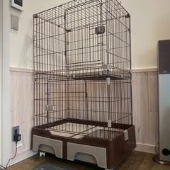 3階建のペットゲージ