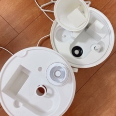 超音波式加湿器 白の画像