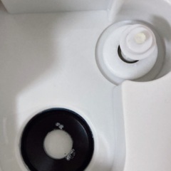 超音波式加湿器 白の画像