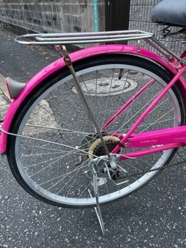 ママチャリ大人用自転車