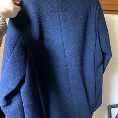 【再値下げ】ダントン　コート　ネイビー　サイズ　38【Sサイズ】の画像