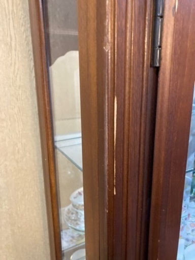 コスガ　飾り棚（中身の食器なども込み。）