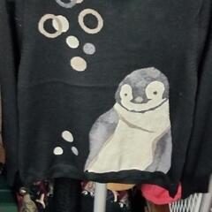 レディース　ペンギン🐧セーター　M〜L 古着
