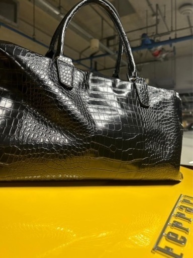 クロコ柄 鰐皮柄 ボストンバッグ バッグ リュック 旅行