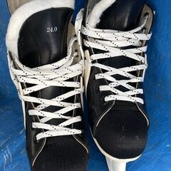 スケート靴　⛸　ホッケー　24㎝　エスク・サンエススケート　SSS