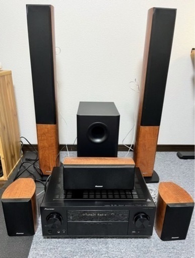 Pioneer 5.1サラウンド  ホームシアター VSX-832など パイオニア