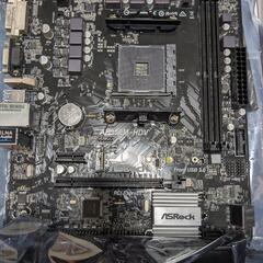 Asrock AB350M-HDV　Ioパネル付き