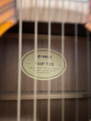 アコースティックギター F40P TBS YAMAHA