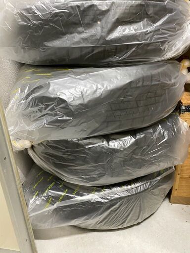 決まりました！(値下げ）スタッドレスタイヤ（195/65R15  91Q） ホイール(MILLOUS  RE）付き  ４本セット