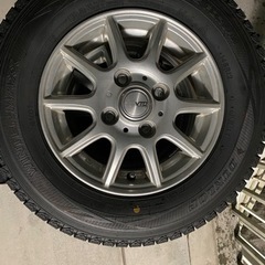 専用出品★軽トラ軽バンに★社外１２インチタイヤホイール★スタッドレス 12インチ ブランドル SR 3.5J+44 100 軽トラ/軽バン 未使用 新品アルミ