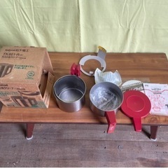 National 天ぷら油クリーナー レッツフライ 赤 TK801-R 未使用　長期保管品の画像