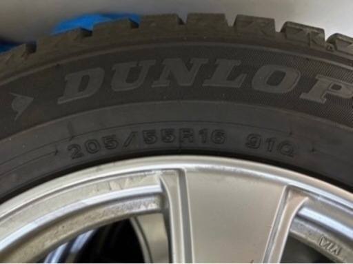 （引渡決定）スノータイヤ205/55R 26 91Q 4本を譲ります