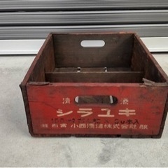 昭和レトロ　木箱　当時物　アンティーク　ヴィンテージの画像