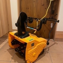 未使用送料込み【美品・付属品完備】ハイガー産業 電動除雪機値下げしました HAIGE（ハイガー） 【10000円引クーポン☆12/15まで】【予約】ハイガー