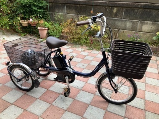 電動アシスト三輪自転車　Panasonicビビライフ