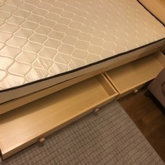 大幅値下げ！ベッド　マットレス付き　同じ物が3セットありますの画像
