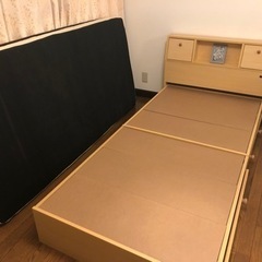 大幅値下げ！ベッド　マットレス付き　同じ物が3セットありますの画像