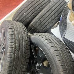 デリカD5 純正ホイール・タイヤセットの画像