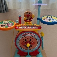 アンパンマン　ドラムセット　電子ドラム　キーボード　ピアノ