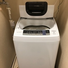 【美品】HITACHI  NW-50C  5kg  STEP WASH   2019年製