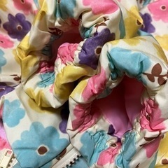 花柄のかわいいコート　サイズ100cmの画像