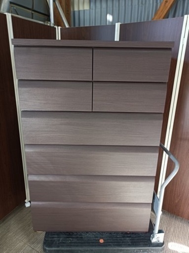 F1093【ニトリ】6段チェスト　タンス　シンプルインテリア