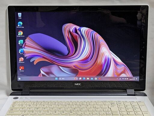 ?NEC?Lavie?NS150DAW?サクサクSSD?WIN11最新23H2適用?Office2021?無線マウス