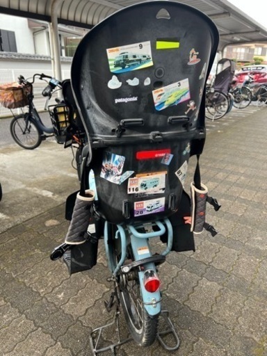 神奈川県民限定　受け渡し希望　ヤマハパス　バビーアン　pa20bxlr 水色　電動アシスト自転車　3人乗り