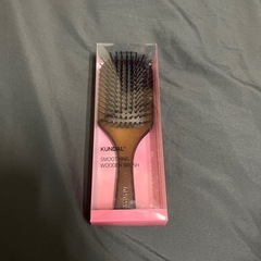 クンダル　ヘアブラシ　木製