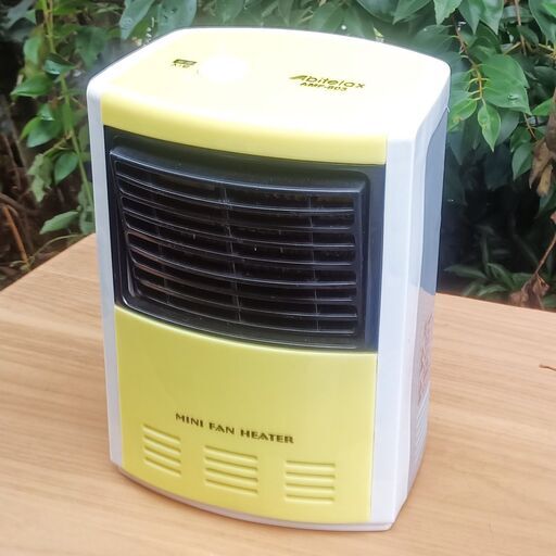 ★美品!!★ Abitelax アビテラックス 電気ミニファンヒーター AMF-803