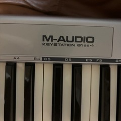 M-AUDIO Keystation les 61-Key  電子ピアノ　キーボードの画像