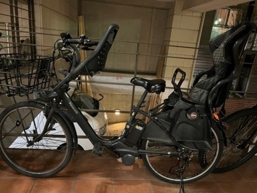 Yeppとパナソニック純正シートつき　電動ママチャリ