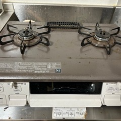 2口ガステーブル(Paloma  IC-S807BHA-L)水無...