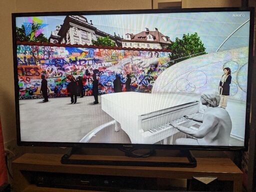 【受取の方確定済】Panasonic 43型液晶テレビ(2018年製)＆テレビ台